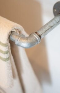 barrydale hand weavers towel in room at Gonana | local is lekker | support local blog