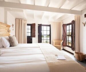 Image showing Gonana Guesthouse Room in Paternoster in article on Easter getaway near to the city (Cape Town) | Cape Town Etc. article posted in 2022