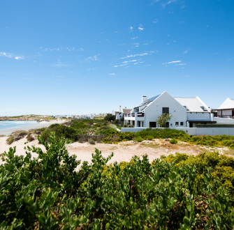 image showing gonana guesthouse in Paternoster in article on sustainable tourism