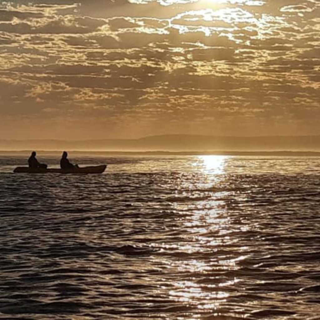 kayaking in Paternoster while staying at Gonana Guesthouse | accommodation on the beach in Paternoster