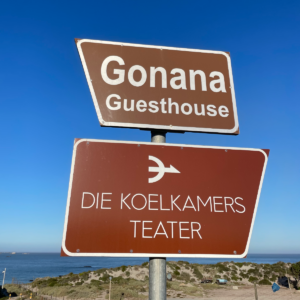 Image showing Gonana Guesthouse road signage | Paternoster accommodation | self-catering 